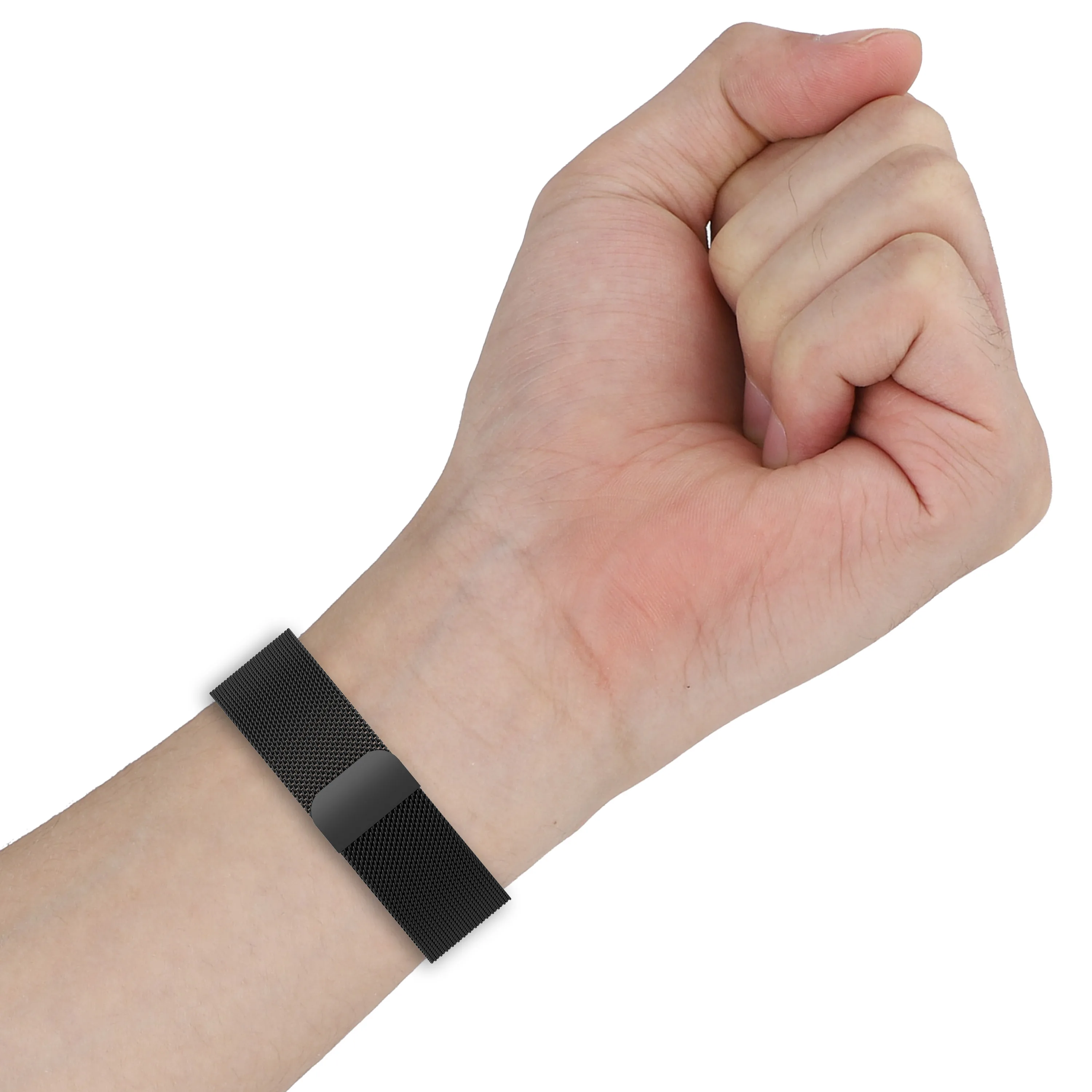Ремешок Mlianese для смарт-часов Huawei Band 8 металлический браслет из нержавеющей стали