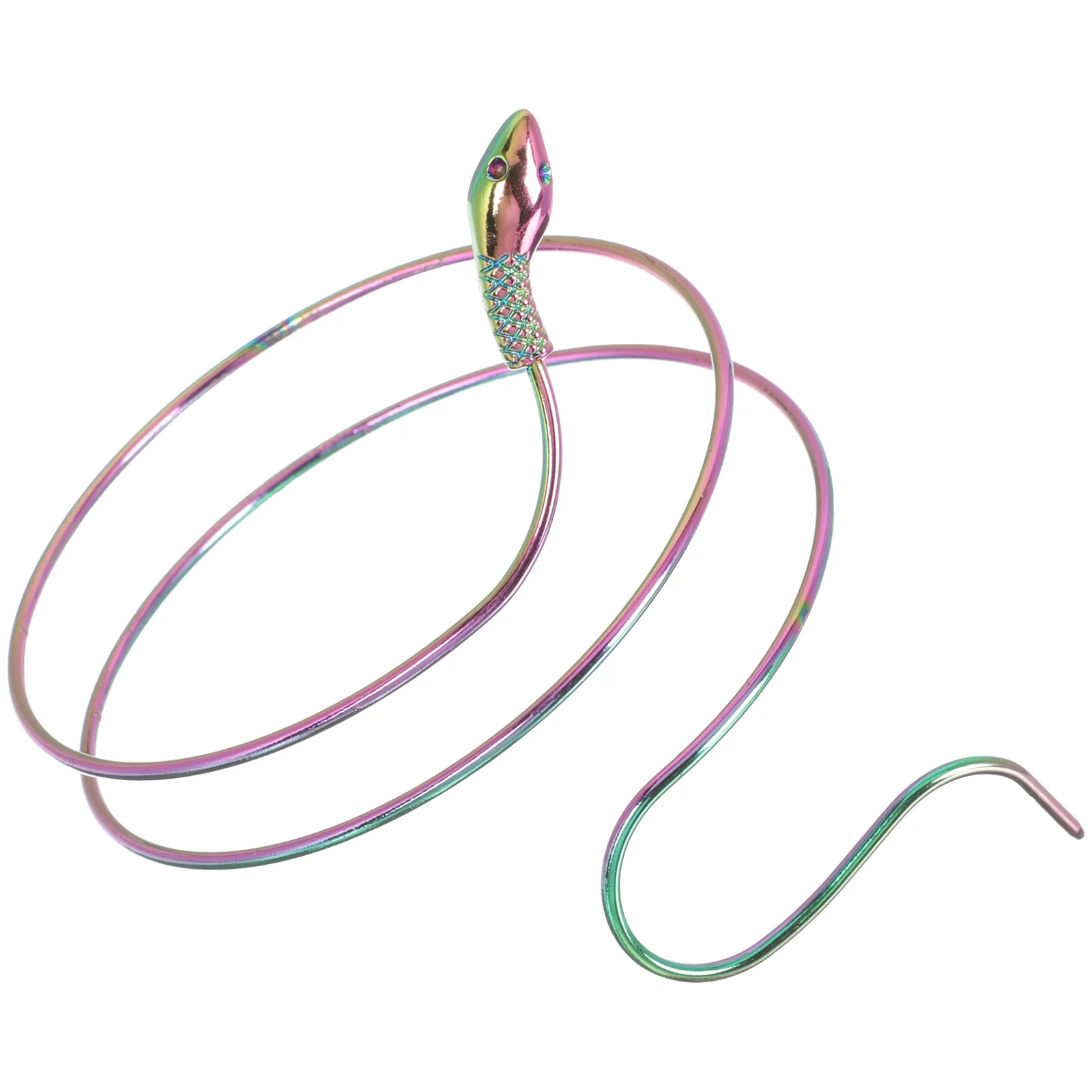 

Arm Snake Cuff Bangle Bracelet Armband Spiral Upper Coil Swirl Bridal Metal Bracelets Open Wrap Punk Jewelry Armlet