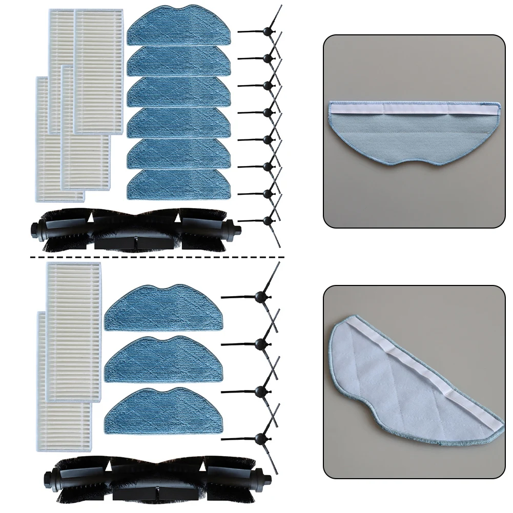 Для Tapo RVA100 Сменная основная щетка для пылесоса фильтры тряпки швабры комплект