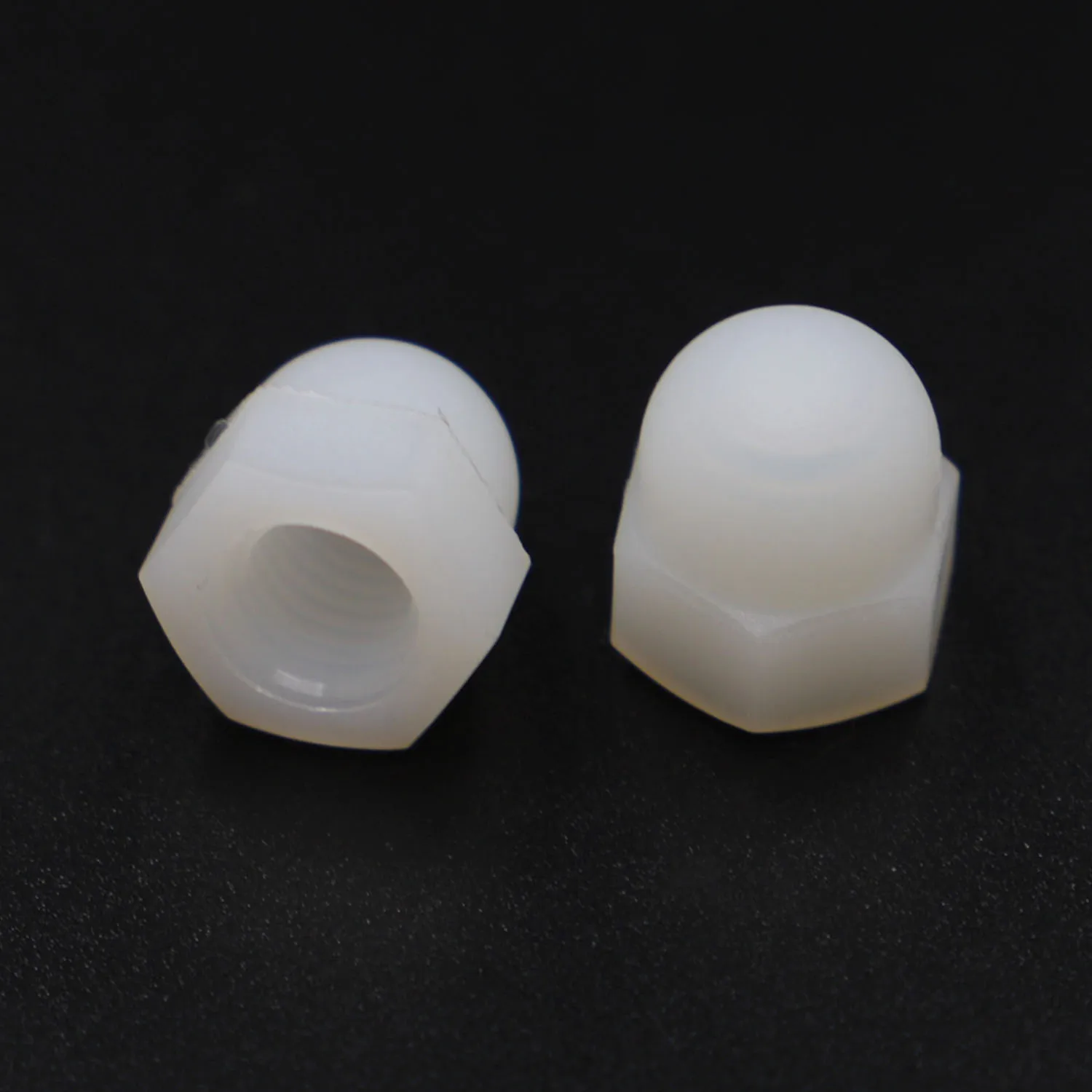 

DIN1587 White Nylon Plastic Cap Nuts Decorative Cover Semicircle Acorn Nut M3 M4 M5 M6 M8 M10 M12