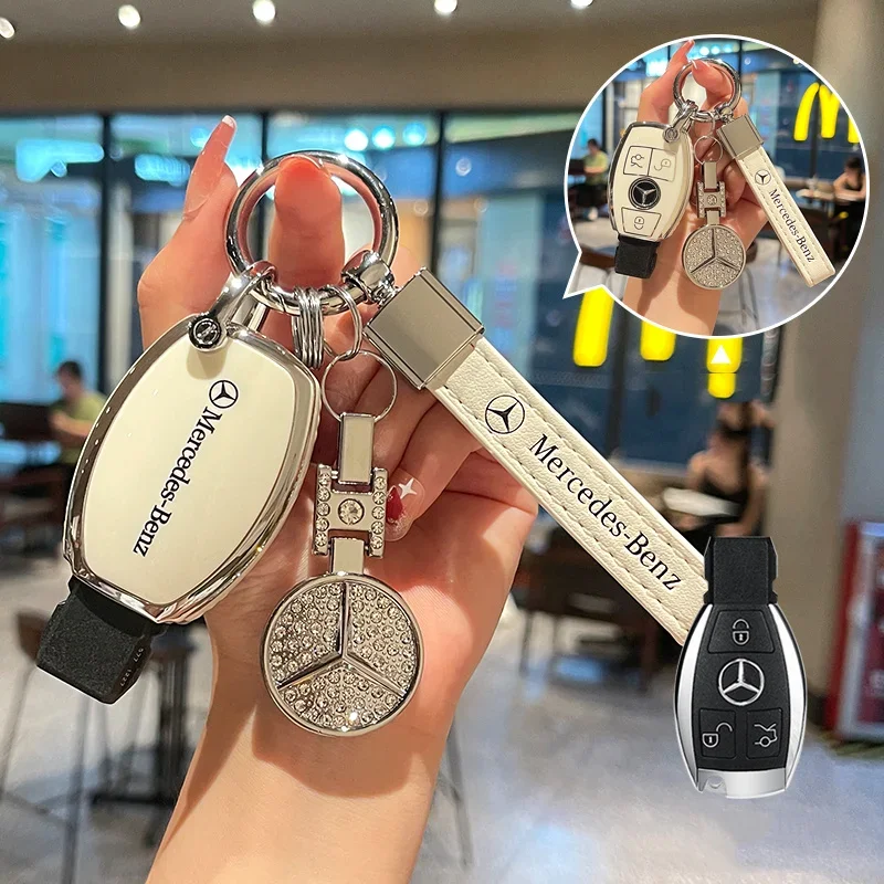 

Чехол для автомобильного ключа из ТПУ, брелок для Mercedes Benz A C E S Class GLS GLA GLK GLC CLS CLA W204 W221 W212 W205 W176 W463, аксессуар