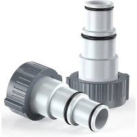replacement hose adapter wcollar for above ground swimming pool 1 5 to 1 25 hose adapter for threaded pumps plunger valve