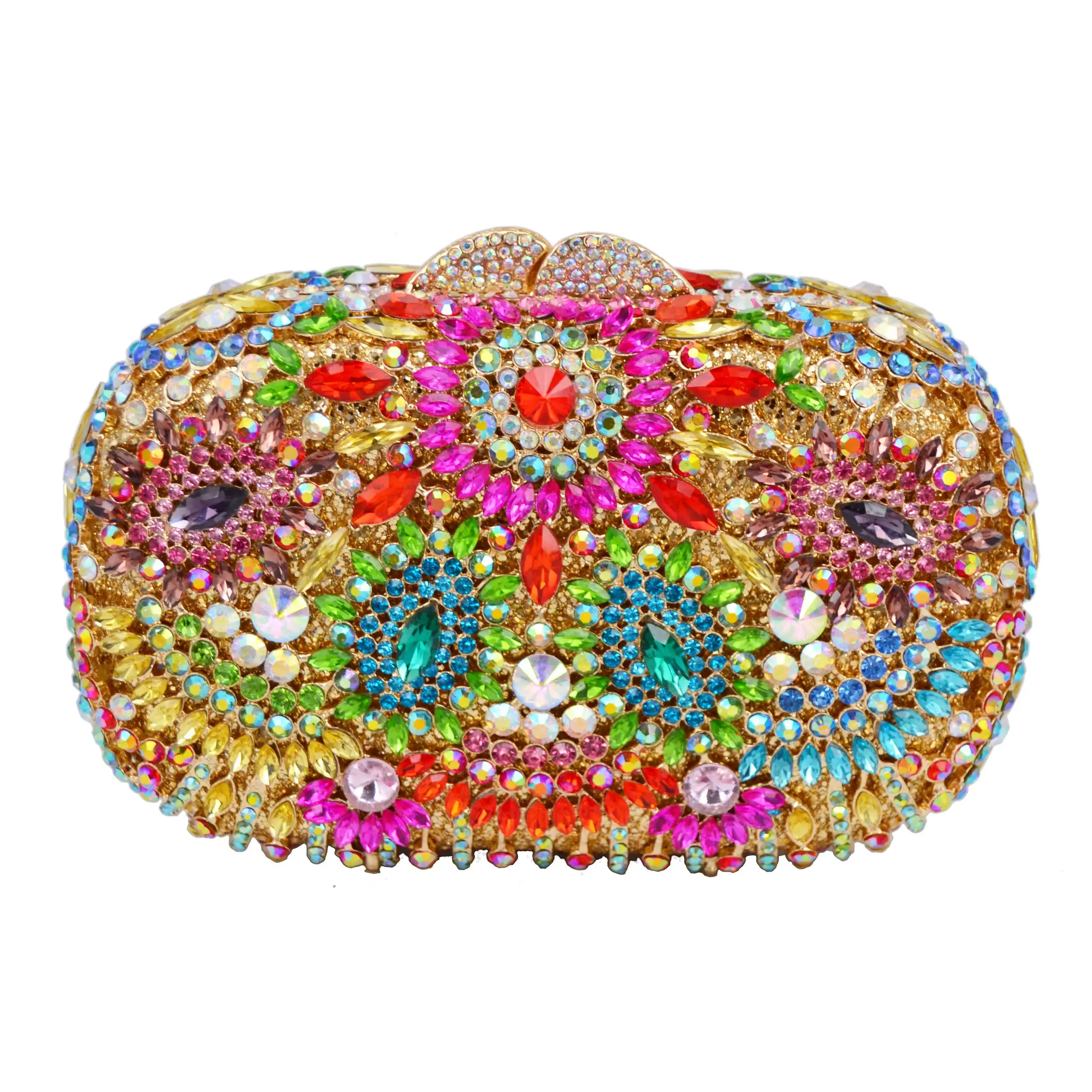 Новая дизайнерская вечерняя сумка женские клатчи с кристаллами кошелек