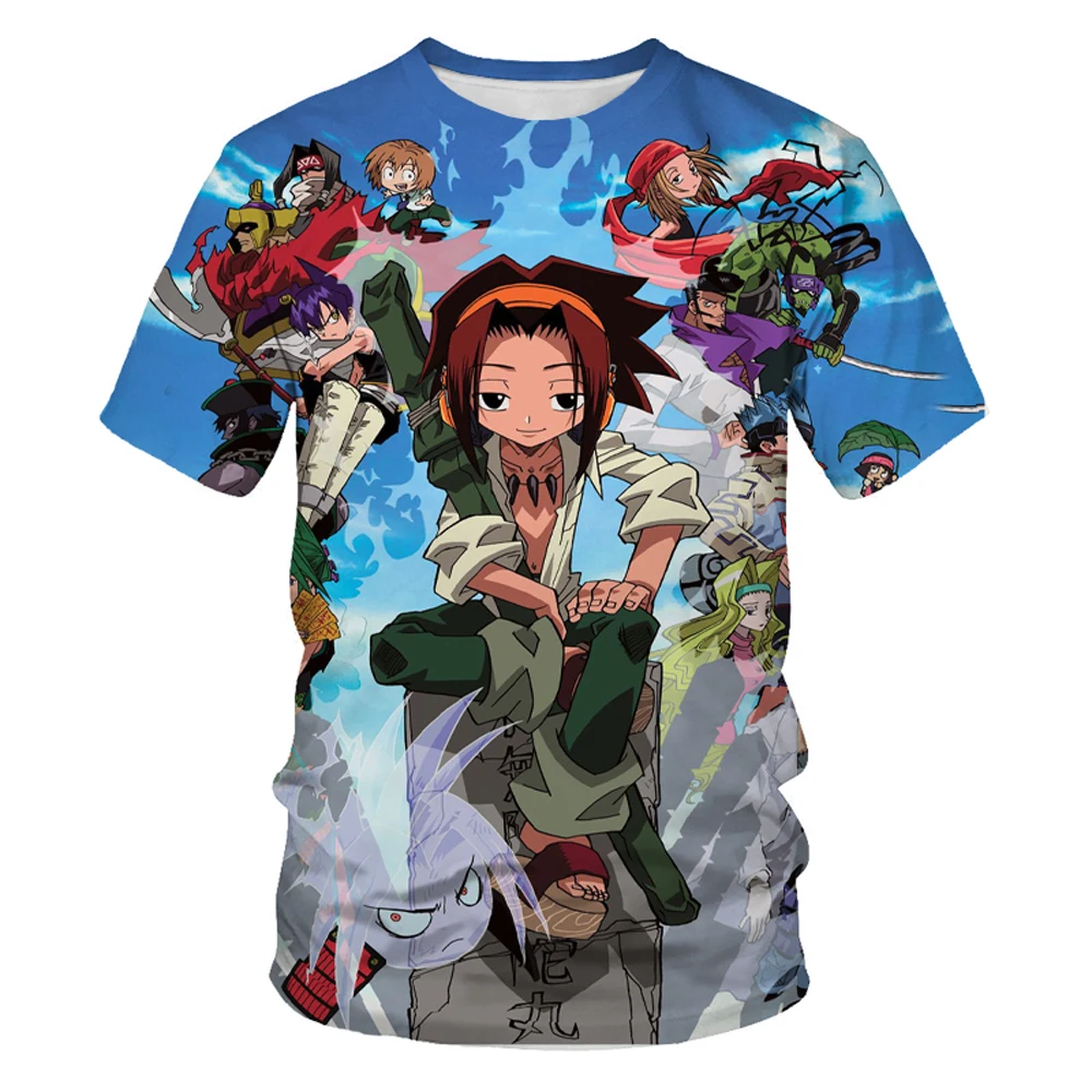 

[Object] Shakira Men'S And Women's T-shirts 2022 New Anime Hip-hop Pattern Casual Fashion Shirts Affordable Oversized T-shirts