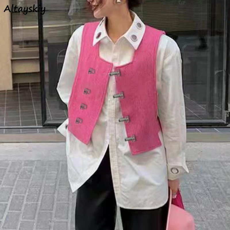 

Sets Women New Design Cozy Fashion Ulzzang Street Wear Leisure All-match Ins Hot Sale Топ Женский Loose Solid Popular Elegant