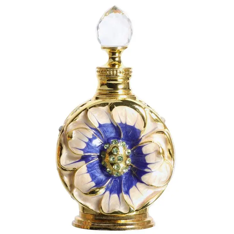 

Glass Perfume Bottle Fancy Flower Perfume Bottles Empty Vintage 12ml Perfume Bottle Travel Gift DecorationHome Decor For Table