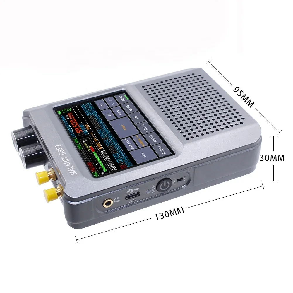 eParthub 2.40 подлинный малахитовый приемник второго поколения Malahit-DSP2 SDR