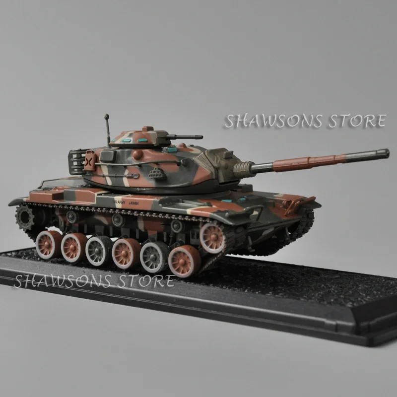 

Масштаб 1:72 литая металлическая военная модель игрушки основной боевой танк США M60A3 Patton 1985 миниатюрная копия Коллекционная копия