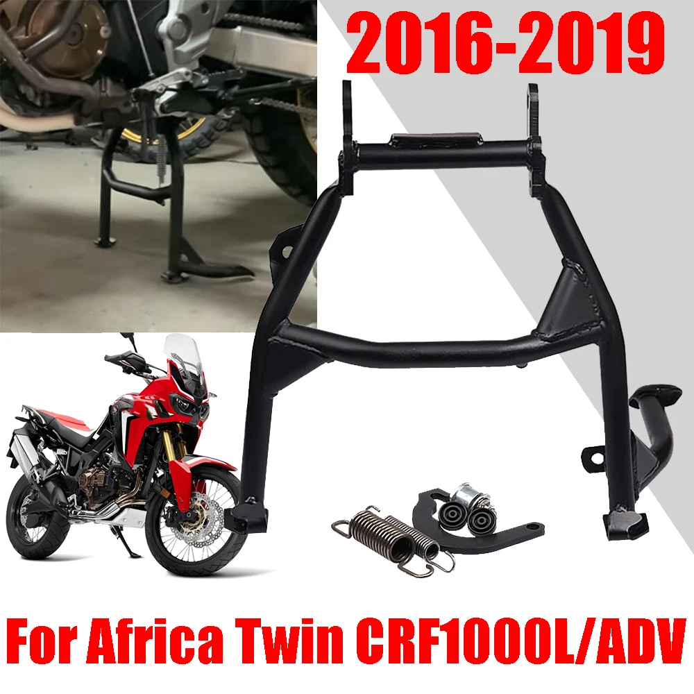 

For Honda Africa Twin CRF1000L Adventure CRF1000 L CRF 1000 L ADV Motorcycle Middle Kickstand Center Centre Stand Parking Holder