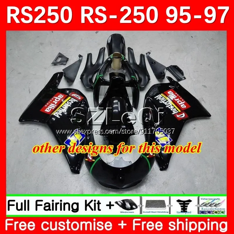 Кузов для Aprilia RS-250 RSV250 RS250 RS 250 RSV R 17No.1 RS250R Цвет стока 95 96 97 RR RSV250RR 1995 1996 1997 Обтекатель