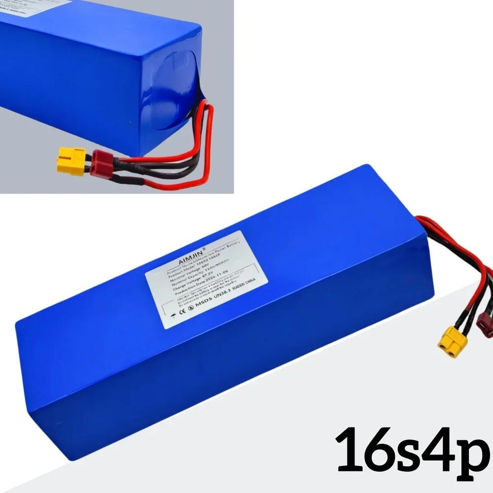 Литий-ионный аккумулятор 18650 для мотоцикла скутера велосипеда встроенный BMS