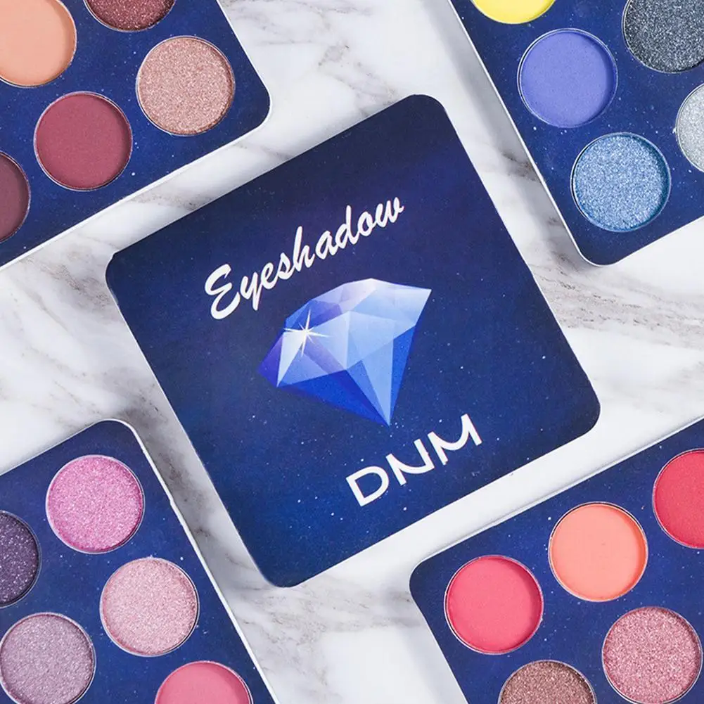 Блестящая водостойкая палитра теней для век 9 цветов Z1C5 |