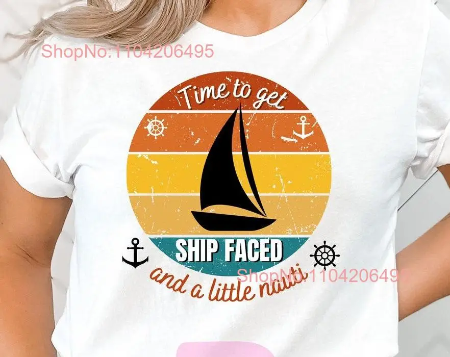 Парусная футболка для моряка забавная катание на лодках морская женская и