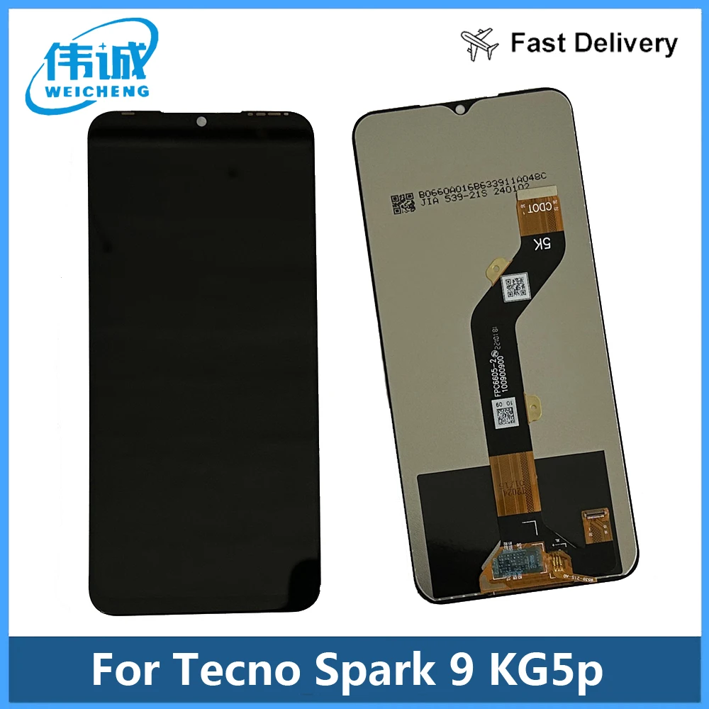 Для Tecno Spark9 KG5p Spark 9T KH6 ЖК-дисплей дигитайзер сенсорного экрана в сборе запасные
