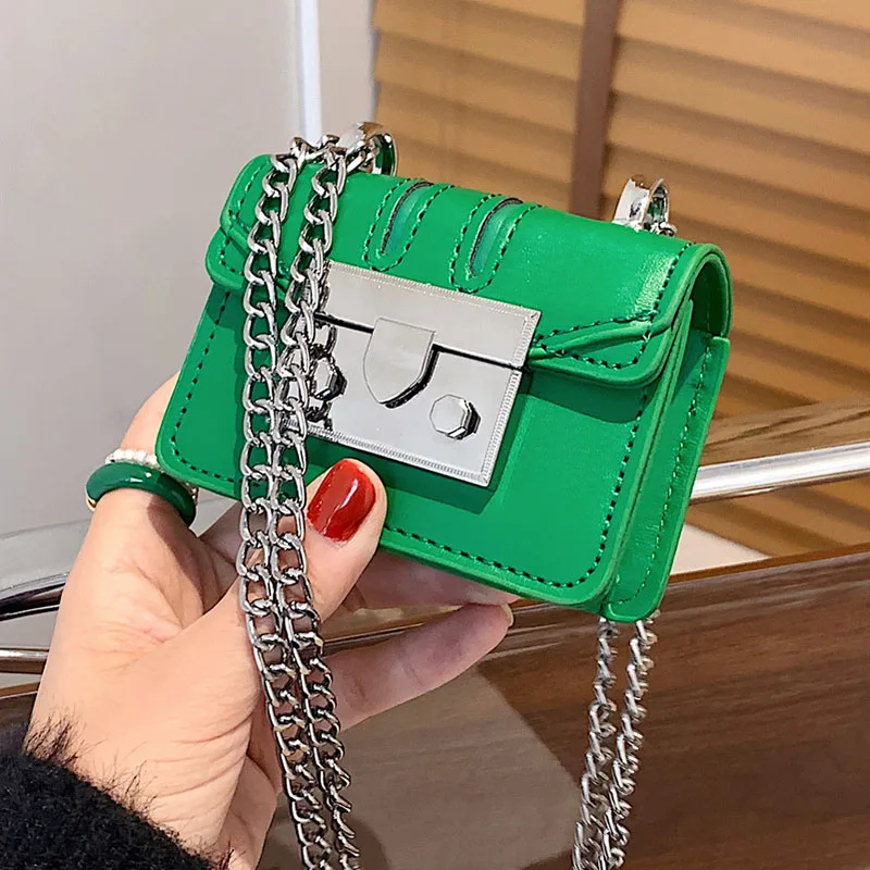 

Brand Shoulder Bags For Women 2022 New Quality PU Leather Crossbody Bag Women's Designer Handbags And Purses Mini Lipstick Bag