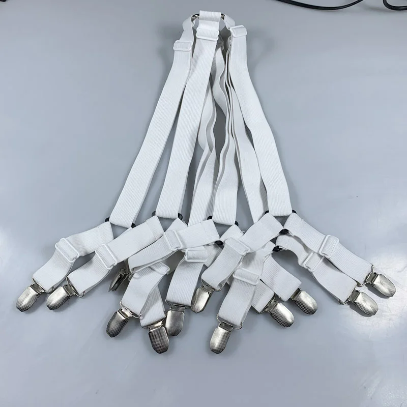 Держатель для простыни регулируемый эластичный держатель с 12 зажимами