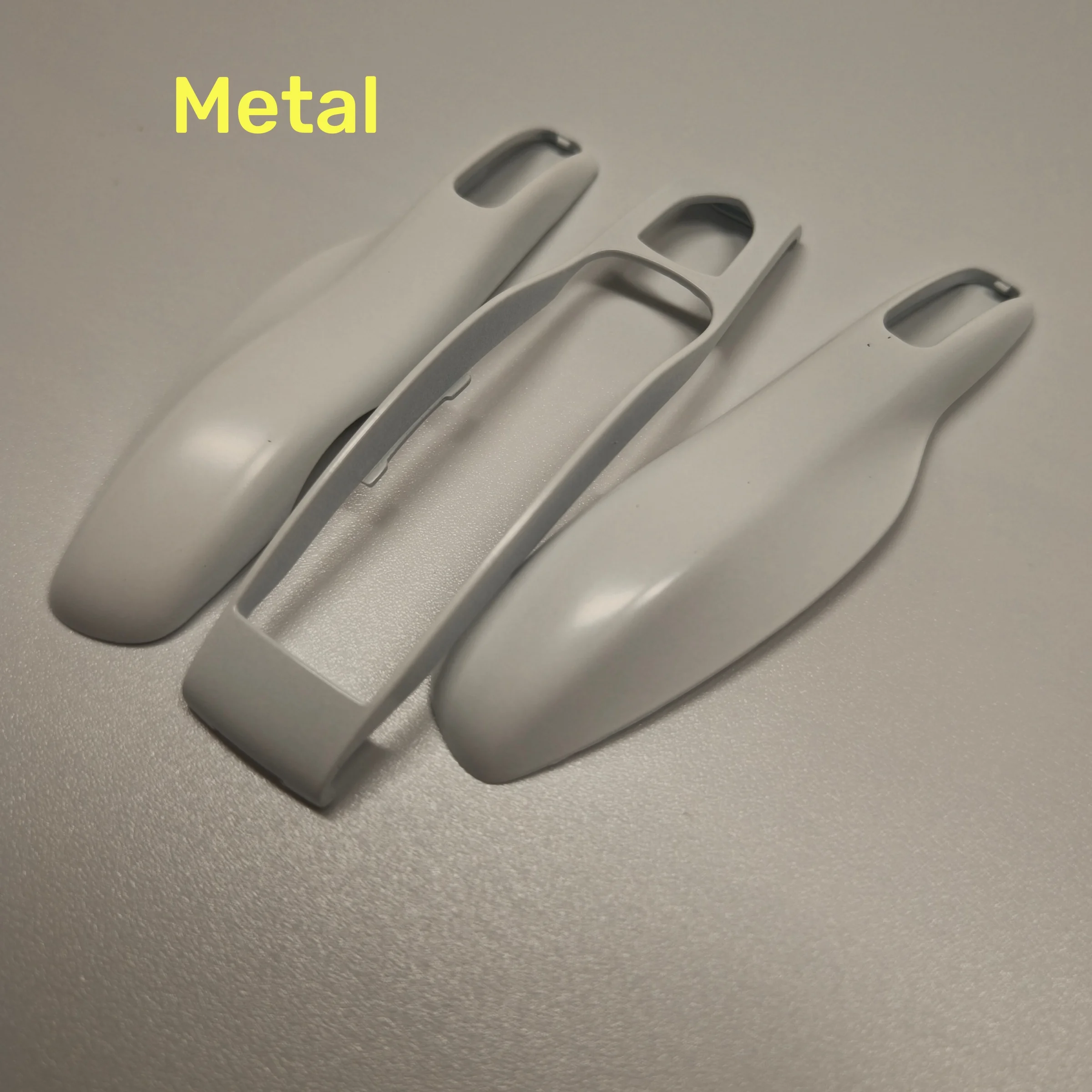 

3 шт., металлический чехол для автомобильного ключа с центральной отделкой, чехол для дистанционного брелка для Porsche Cayenne Panamera Macan Cayman, аксессуары