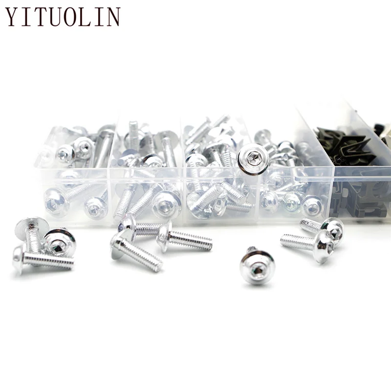 Комплект болтов обтекателя мотоцикла семейная гайка для Suzuki Gsxr 1000 K7 Gsr 600 M109R Bandit Rm