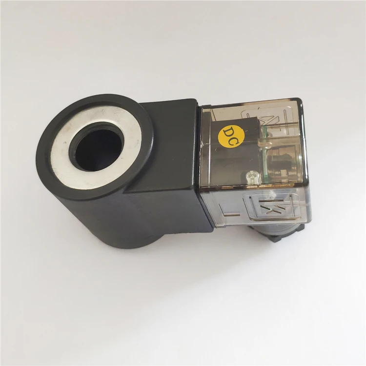 Разъем электромагнитного клапана, катушка гидравлического клапана, внутренний диаметр 13 мм, длина 37 мм, высота 37 мм, 220 В переменного тока, 24 В постоянного тока