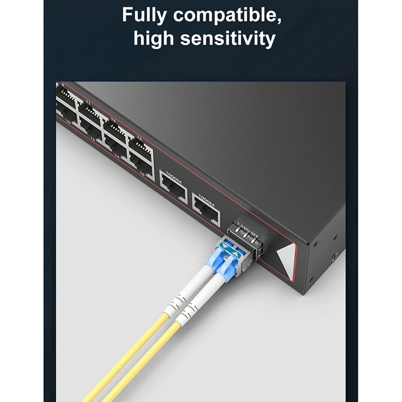 JT-COM 10G SFP+ Дуплекс LC Модуль SFP Единственный Режим Оптического Волокна 5Км 1310Нм Для Mikrotik/Huawei Переключатель