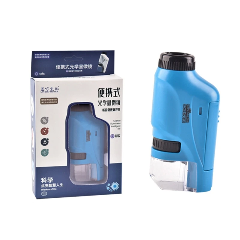 

Children's Simulated Microscope Educational Toy Detechable Improve Intelligence Pattern Portable Educational Toys