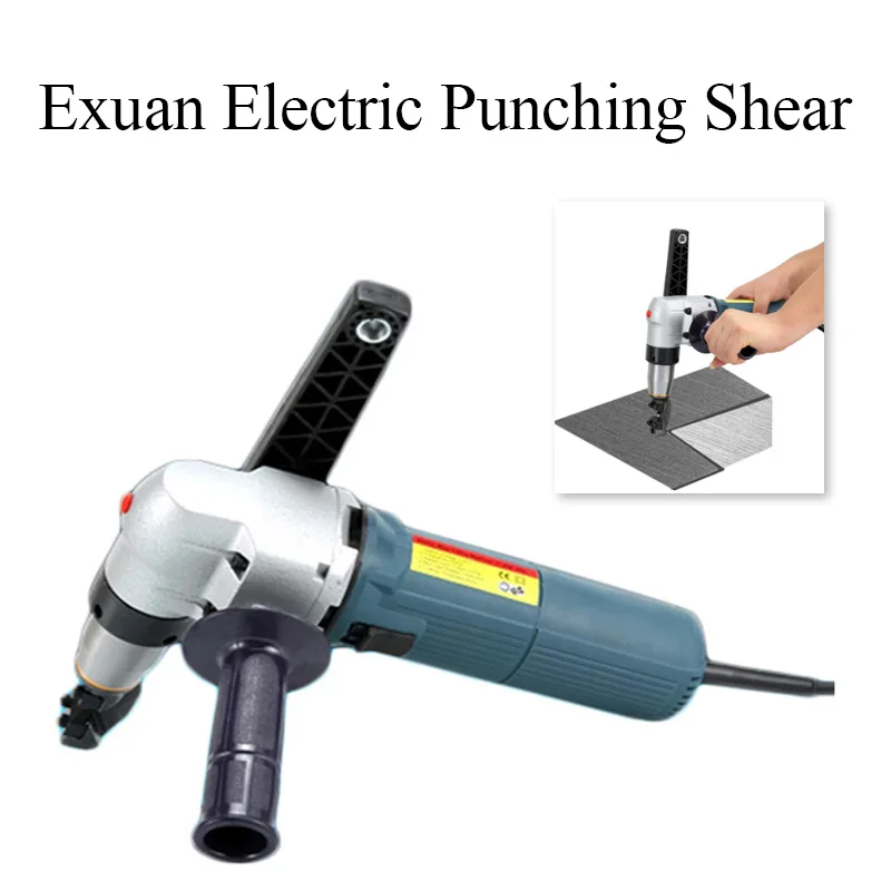 

Electric Punching Shear Sheet Metal Cutter Electric Nibblers 400N 4mm Metal Cutting Machine Metal Sheet Puncher Shear