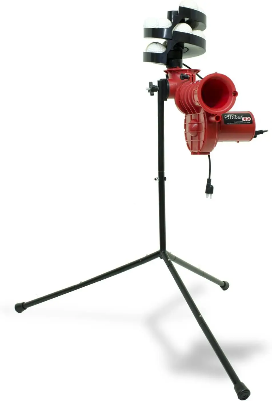 

Sports Slider Lite 360 Baseball Pitching Machine for Kids, Teens, and Adults, Uses Pitching Lite Machine Baseballs & Plastic