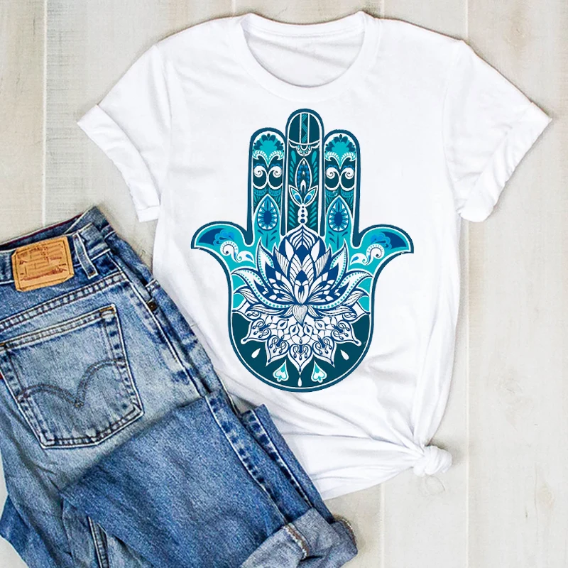 

Women Lady Summer Flower Floral Hand Fashion 2020 Ladies T Tee Tshirt Womens Nice Top Shirt Pretty Graphic Clothing T-shirt