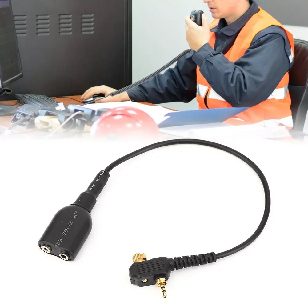 

Two Way RadioTalkie-Walkie Adapter Cable to K 2 Pin Suitable for Motorola MTH800 MTH850 MTP850 MTS850 to UV-5R K Head HOT