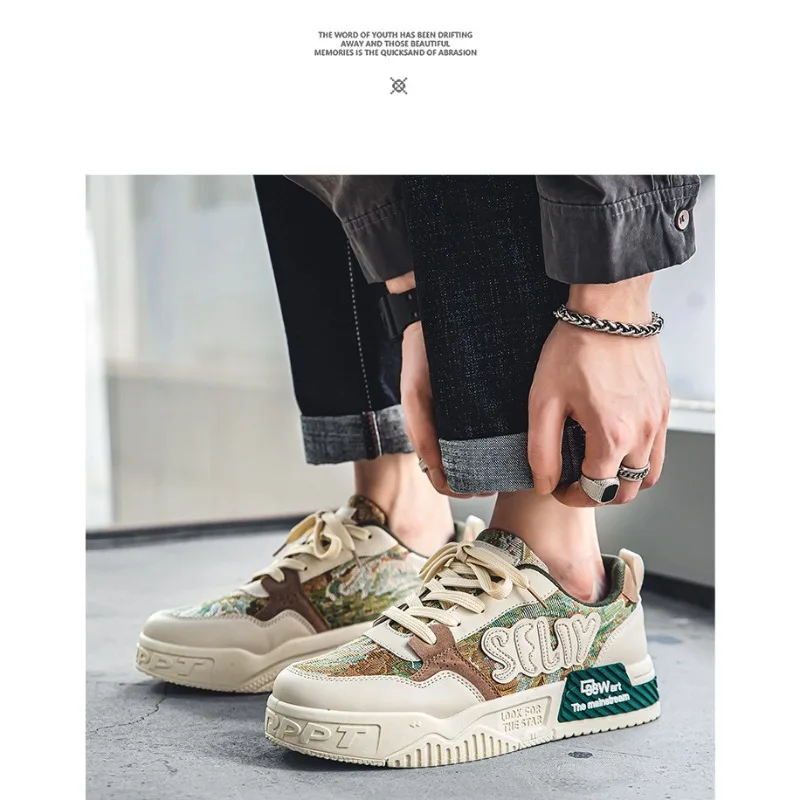 Мужские Дышащие Летние Повседневные Кроссовки Легкая Прогулочная Обувь Со