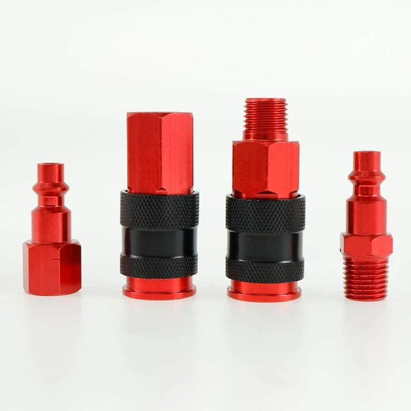 Комплект воздушных соединителей и заглушек фитинги NPT 1/4 дюйма набор фитингов для