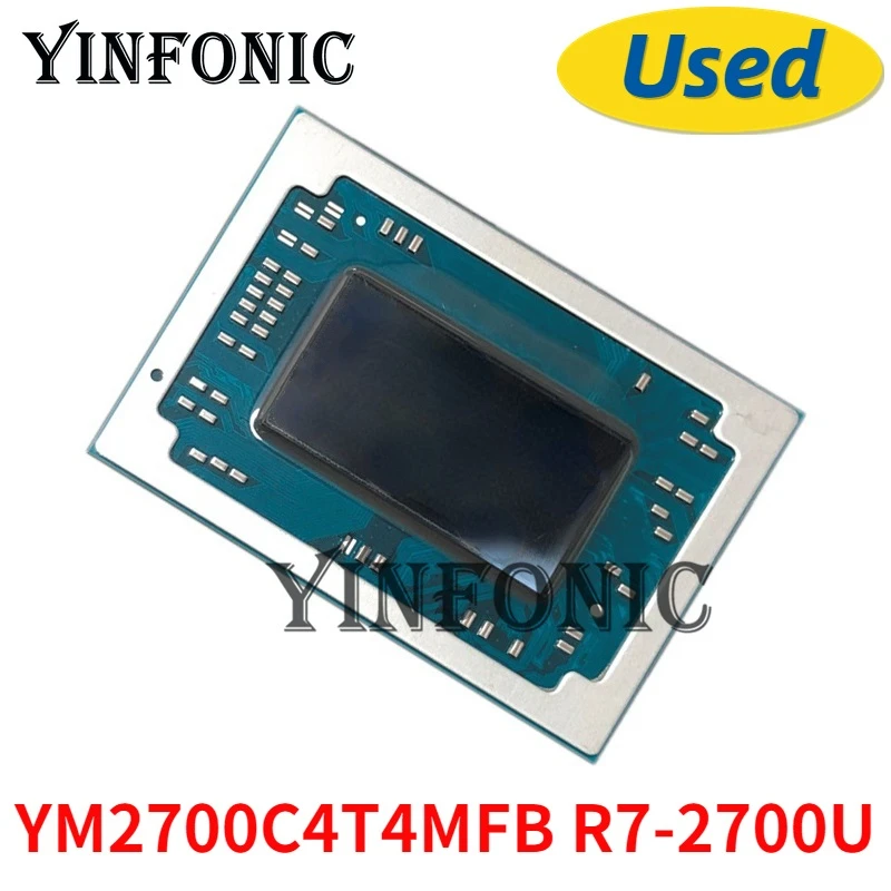 

Used YM2700C4T4MFB R7-2700U BGA Chipset with Ball Tested 100% Working