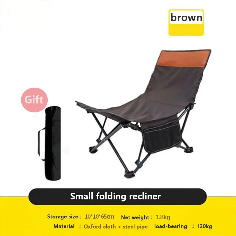 Складной стул для отдыха на природе портативный зарисовок рыбалки пляжа дома