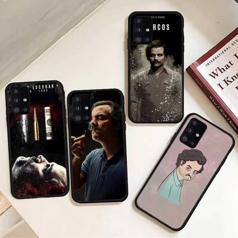 

Pablo Escobar Phone Case For Samsung galaxy A S note 10 12 20 32 40 50 51 52 70 71 72 21 fe s ultra plus