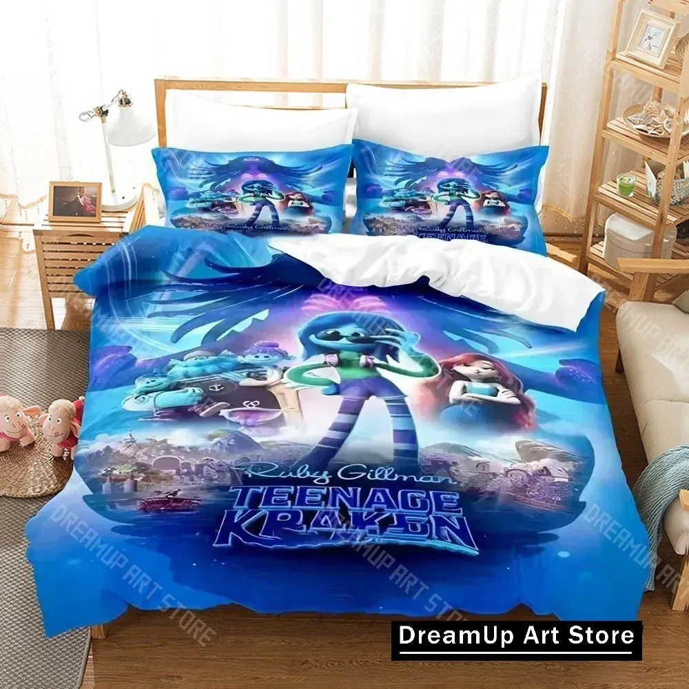 Комплект постельного белья Ruby Gillman Teenage Kraken 100% полиэстер