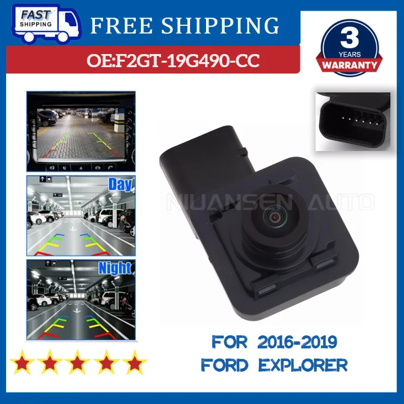 

F2GT-19G490-CC для Ford Explorer 2016-2019 GB5T-19G490-A GB5Z-19G490-A F2GZ-19G490-A резервная парковочная камера заднего вида GB5T19G490A