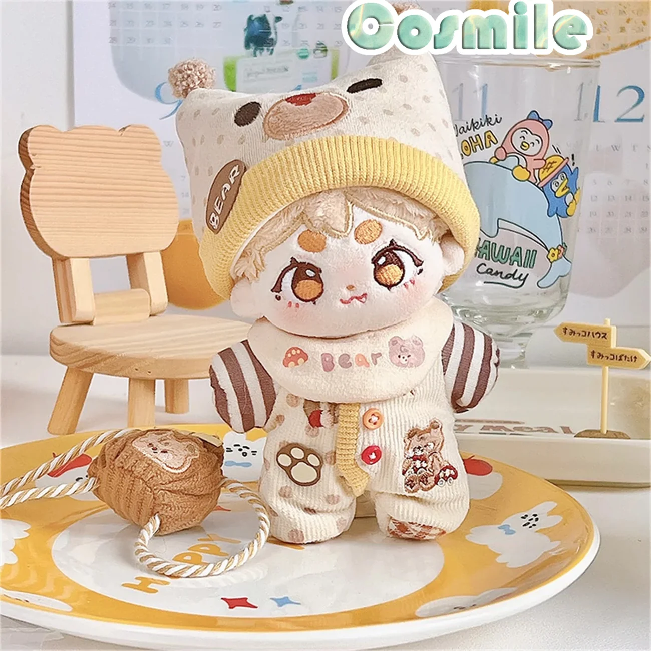 Нет атрибутов кукла Kpop Idol Star Doll пижама для сна ребенка костюм CP плюшевой куклы 10