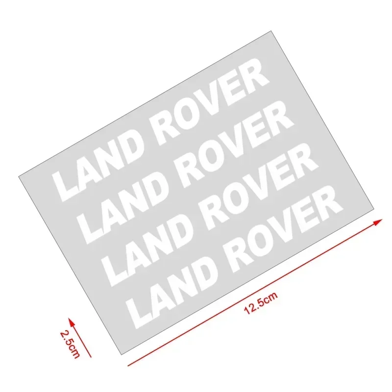 4 шт. наклейки на дверные ручки автомобиля зеркала заднего вида украшения для Land