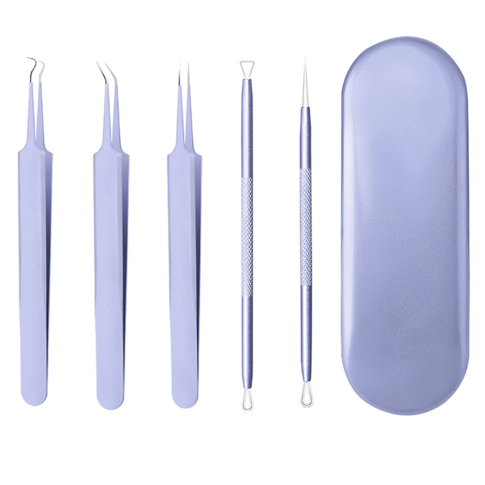 

5PCS Acne Blackhead Removal Needles Black Dots Cleaner Black Head Pore Cleaner Deep Cleansing Tool Face Skin Care Tool