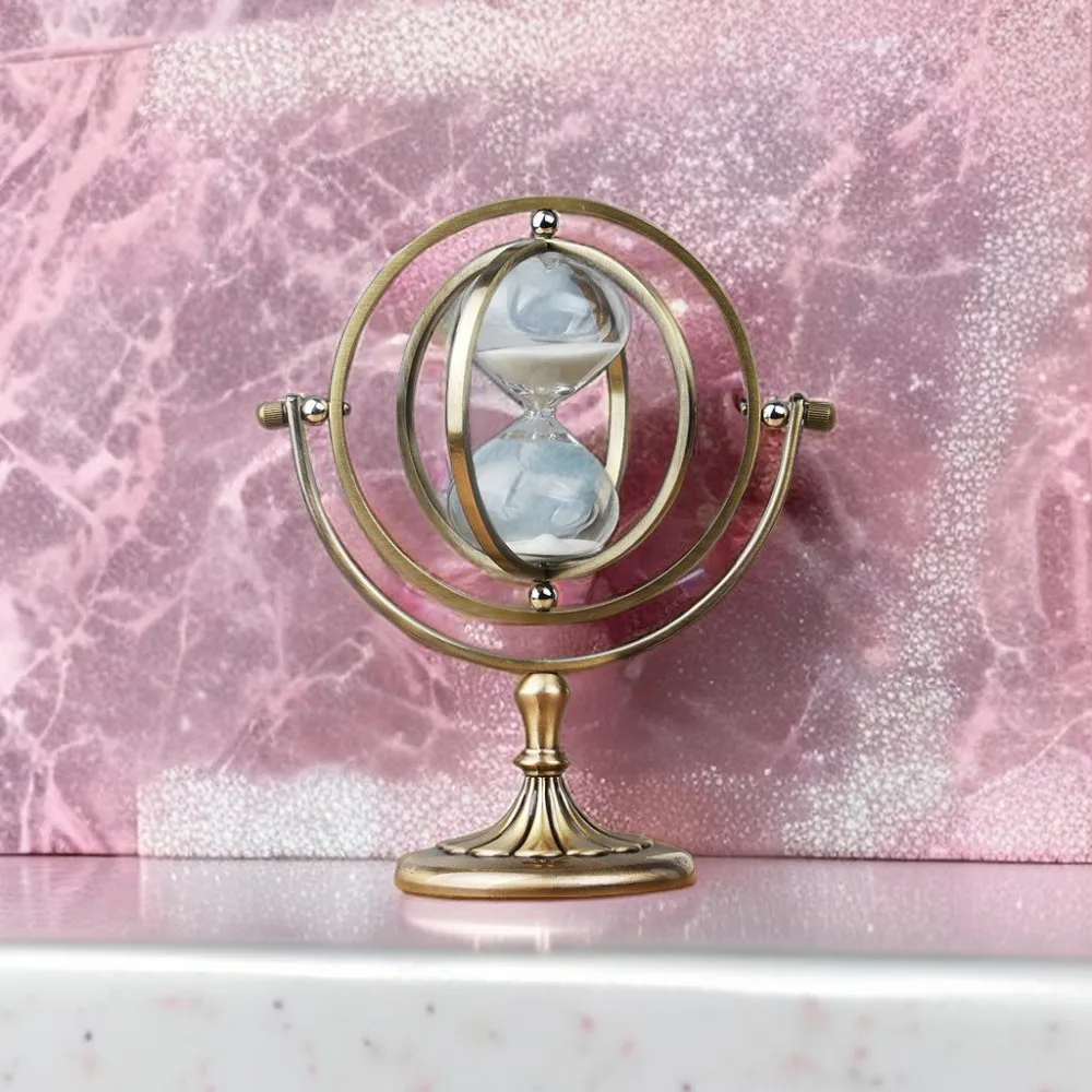 15 минут скандинавские креативные металлические песочные часы в стиле ретро