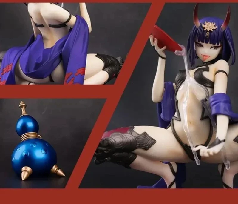 Shuten Douji с экраном винный кувшин 1/7 фабрика Assassin Max Аниме фигурки ПВХ экшн-фигурки