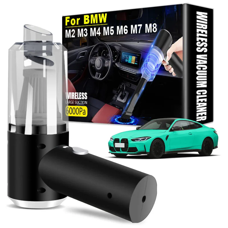

Ручной автомобильный беспроводной пылесос для очистки автомобиля, автомобильные товары, инструменты, автомобильные аксессуары для BMW M2 M3 M4 ...