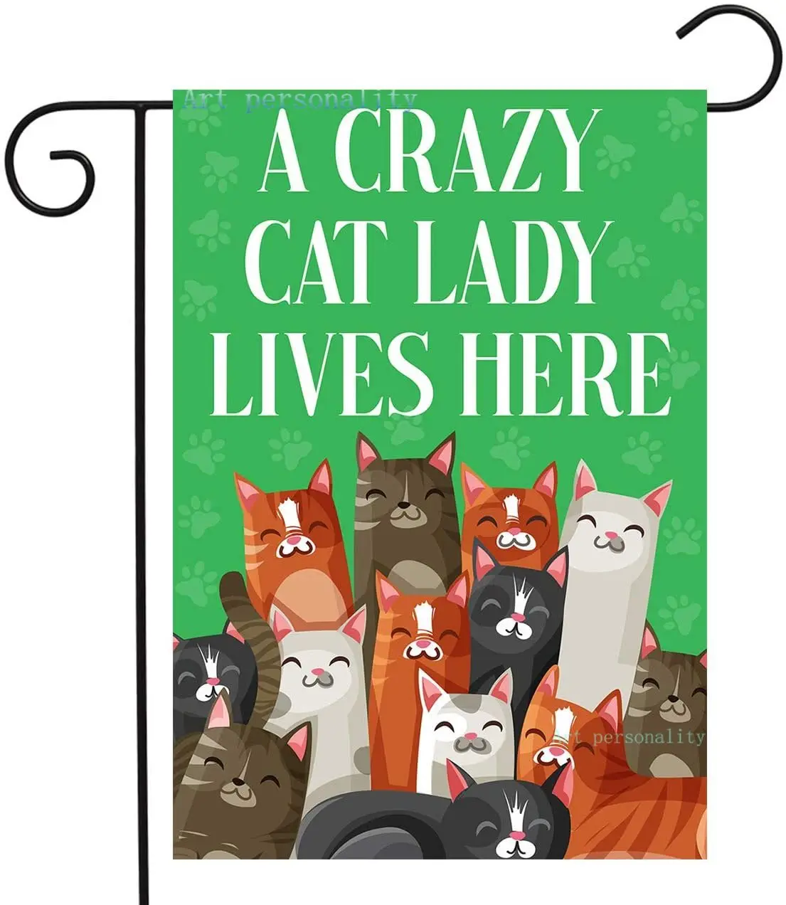 Флаг для домашних животных 12 5x18 дюймов с кошками