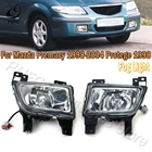 PMFC автомобильный передний бампер, противотуманные фары для Mazda Premacy 1998-2004 Protege 1998 BJ