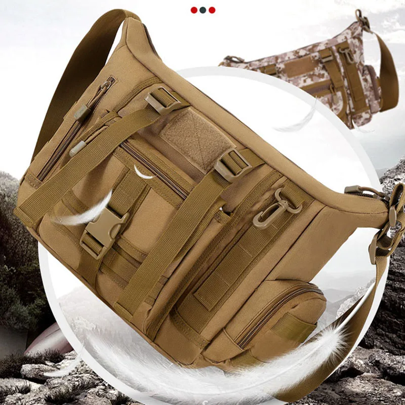 

Men Tactical Shoulder Outdoor Women Bags Traveling Camping Trekking Camouflage Military Handbags USB Hiking Bag bolsos Army Bag