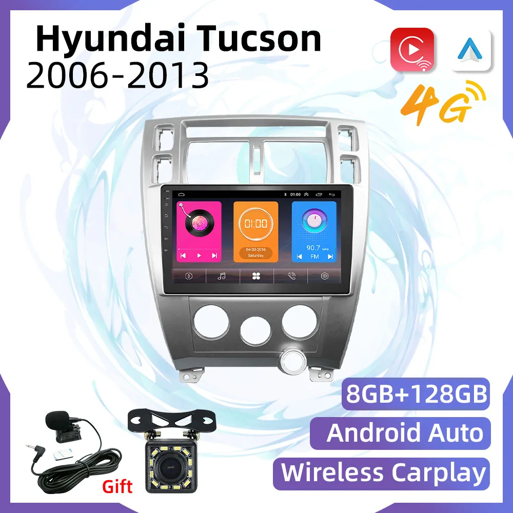 

2 Din Android Autoradio for Hyundai Tucson 2006-2013 10.1 Inch Screen Car Stereo Gps Navigation FM Radio Multimedia Video Player