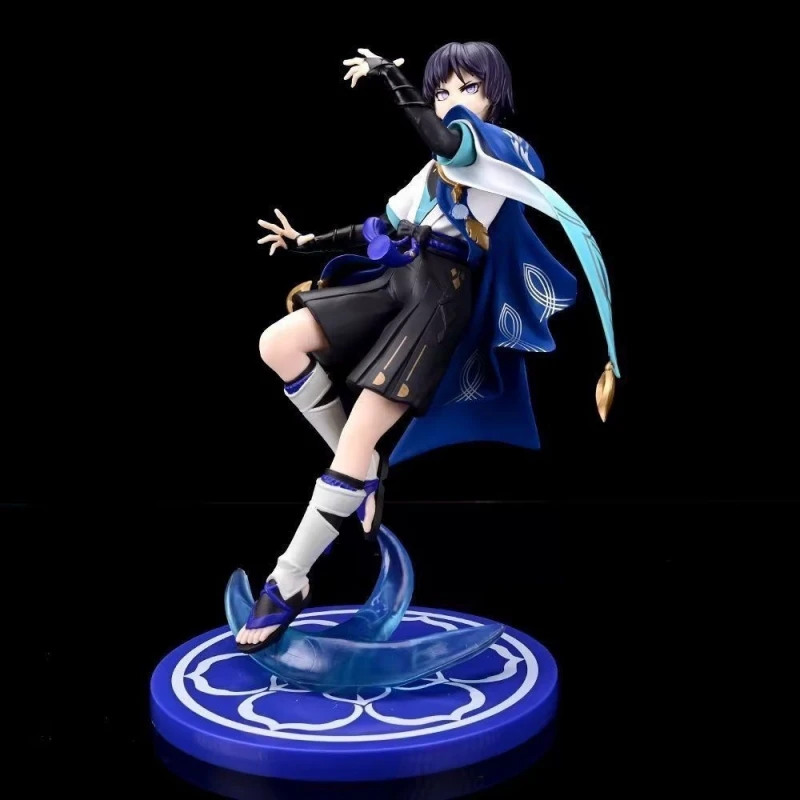 

Genshin Scaramouche Wanderer Anime Figure Action Figurine Pvc Statue Model Doll Collection Ornament Toys For Children Gifts