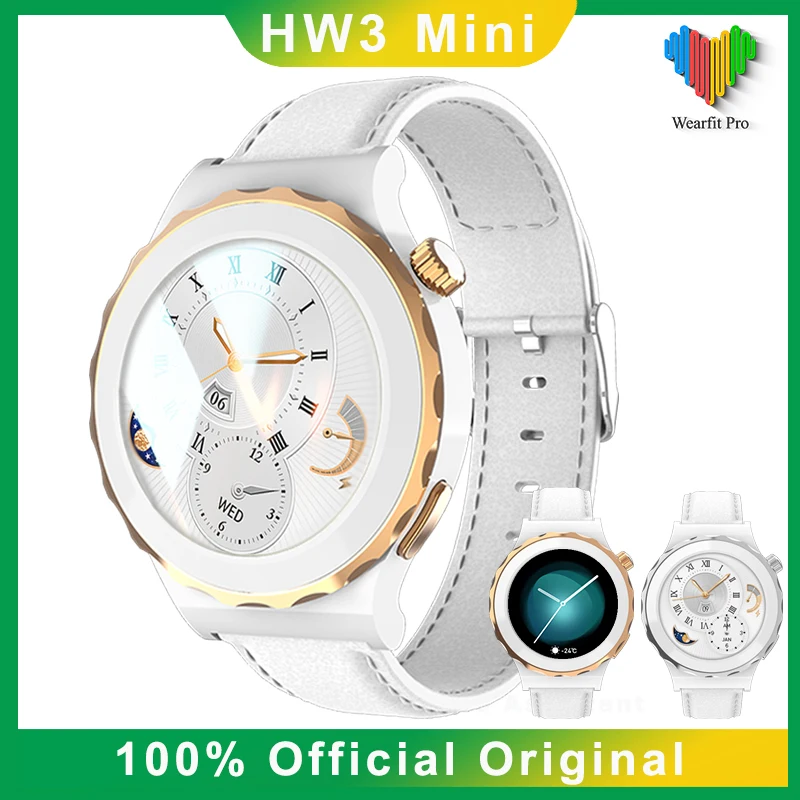 

HW3 Mini Smart Watch 1.32" Women Heart Rate Monitor Waterproof NFC Bluetooth Call Fashion Sport Women's Watch 2022 pk GT3