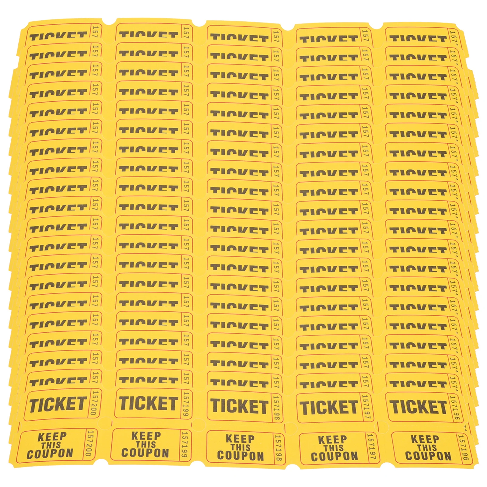 100 шт. лотерейные билеты детские для бумаги карнавальные украшения товары