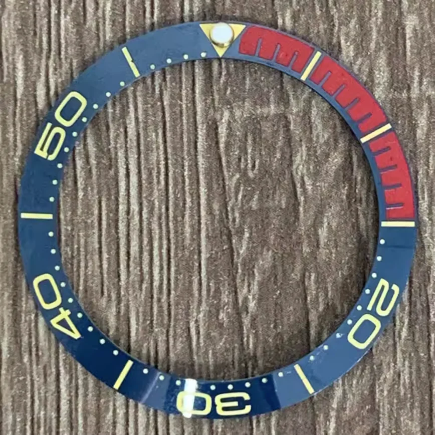 38MM Watch Bezel Inset Inline Fitting Bezel Mouth Ceramic Beveled Bezel Mouth OD 38MM ID 30.5MM